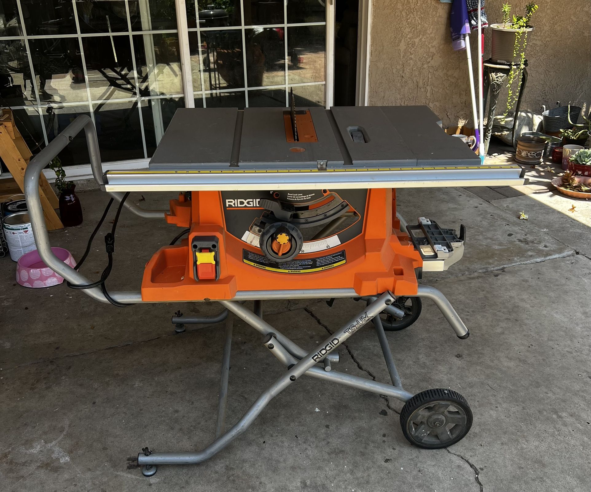Ridgid Portable Table Saw
