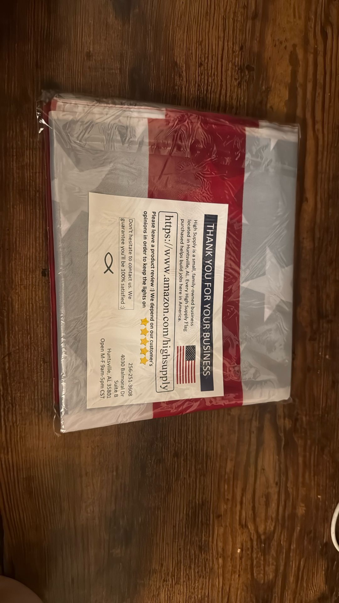 3. X 5 American Flag