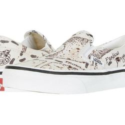 Vans x Harry Potter Marauders Map Classic Kid's Slip-On

