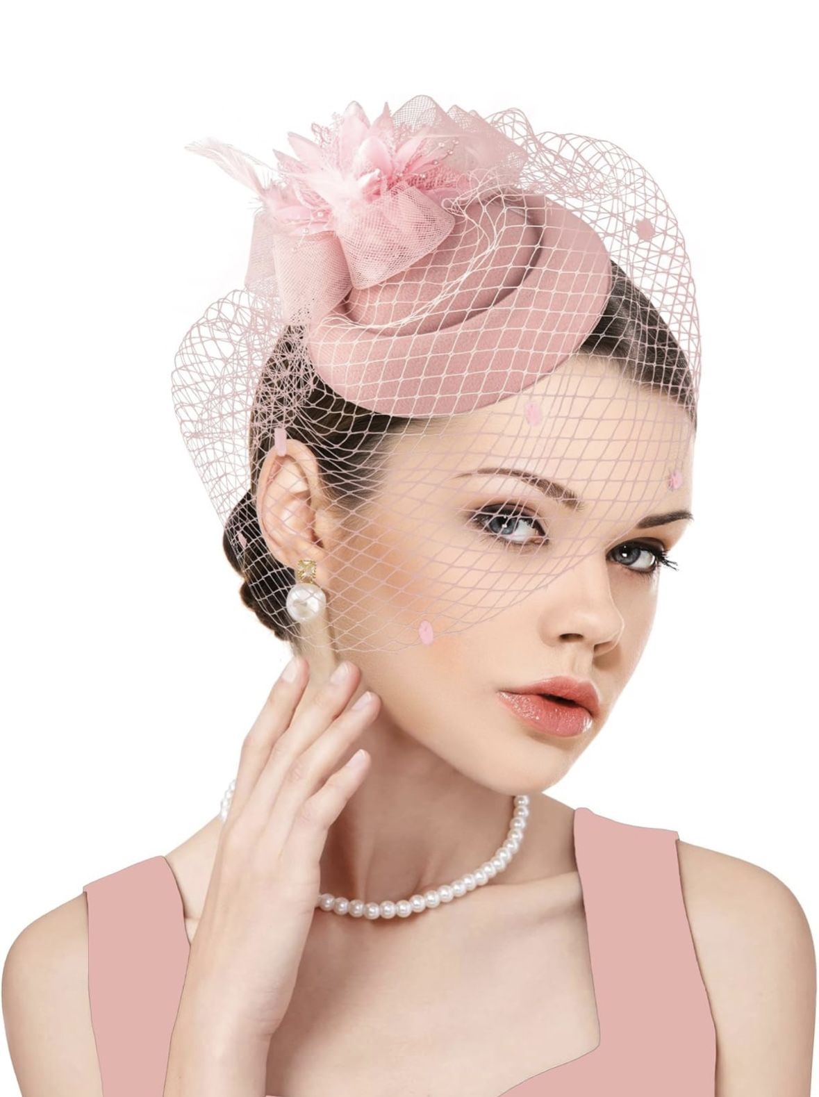 Hat Headpiece Veil Woman