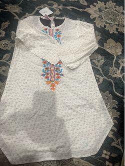 New girl 4 to 5 years girl cotton  dress