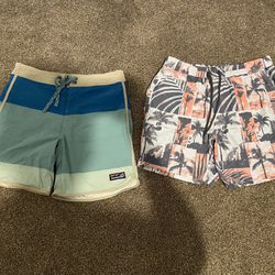Men’s Swimming Suits - O’Neal And Patagonia 