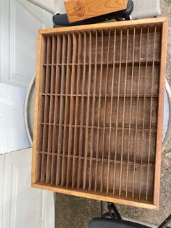 Napa Valley Wood Cassette Tape Holder