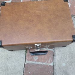 Vintage Suitcase Record Player