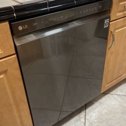 Lg Black Stainless Dishwasher Stainless Tub Great Shape