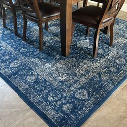 Blue Rug