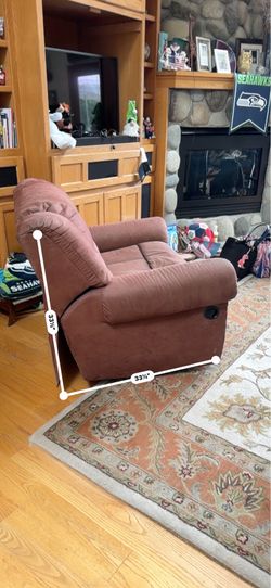 Extra large recliner chair