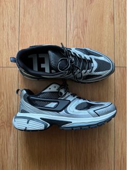 Diesel Sneakers — Authentic — Silver/Black