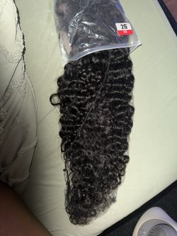 NEW 26” Curly T-Part Lace Wig – 100% Human Hair, Glueless & Natural Look 💕