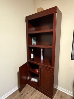 Vintage wood shelf