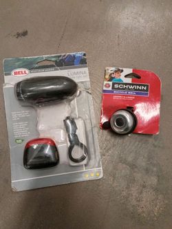 LUMINA bike Light Set & Bell