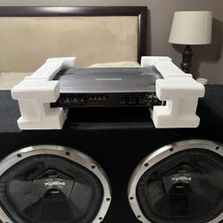 Subwoofer and Amplifier Combo 