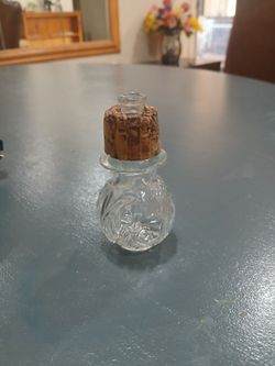 Frasco pequeño vintage 1950