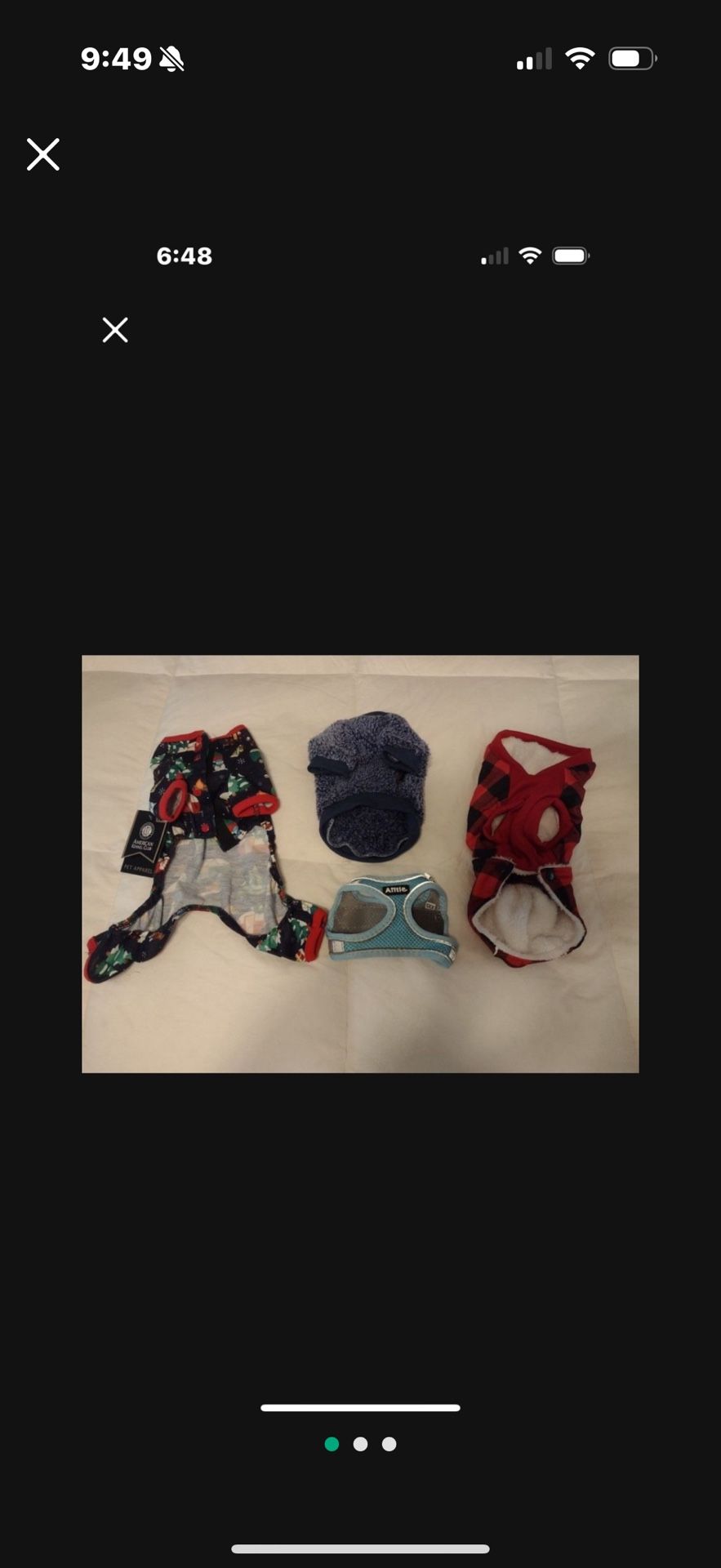Puppy Winter Wear With Harness, Size XXS To XS
