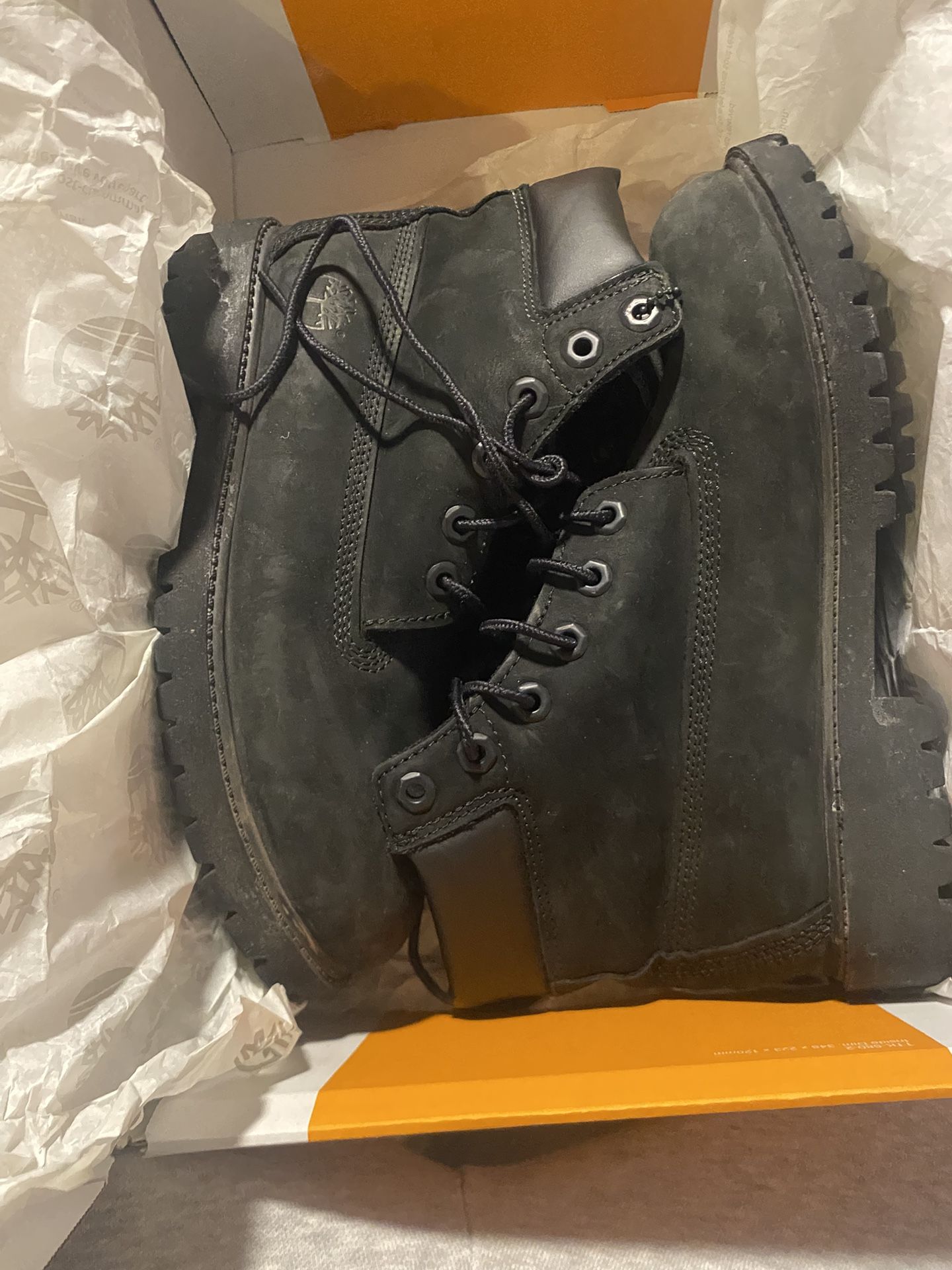 Black Timberland Boots