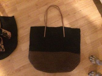 Target woven tote new