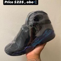 Jordan 8 Retro Aqua 2025 ( Size 10)
