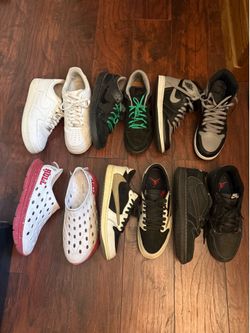 Jordan Nike Air Force 1 Travis Scott kanes size 10