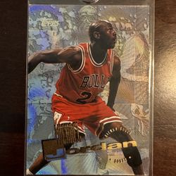 1995-96 Topps Michael Jordan Power Boosters #277 Chicago Bulls