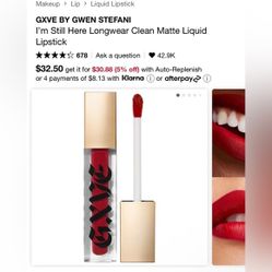 GXVE - I'm still here liquid lipstick