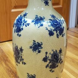 Vintage Yellow Vase
