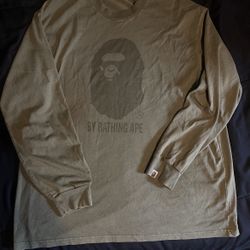 GARMENT DYE BY BATHING APE Long sleeve