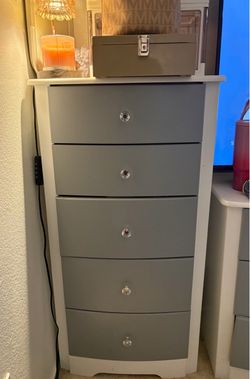gray drawer set
