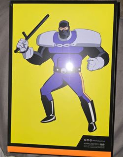 McFarlane Gold Label - Batman Animated series - Lock Up Black light exclusive