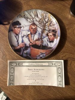 Franklin Mint The Three Stooges Tree Surgeons