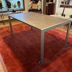 Glass Top  Dining Table (Expands)
