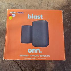 Onn Roku blast Wireless Surround Speakers 