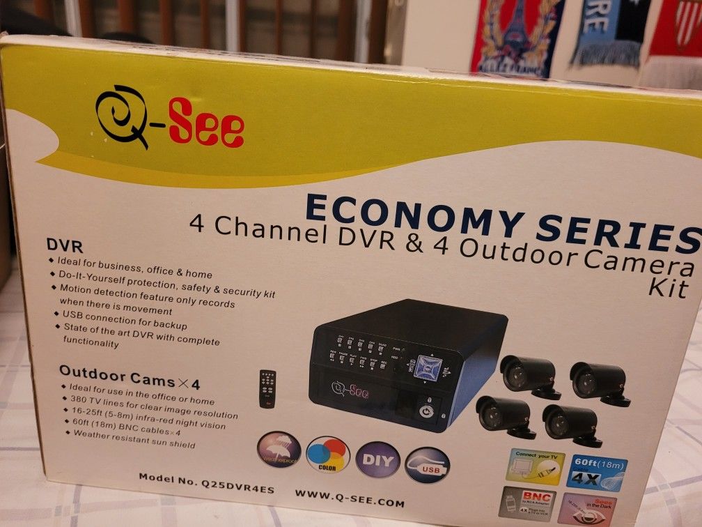 Q-See 4 Channel DVR