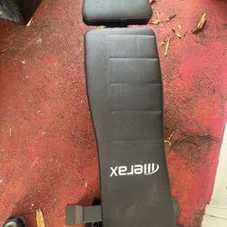 Merax Weight Bench Hardly Used