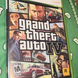 Xbox 360: Grand Theft Auto 4 (CASE ONLY)