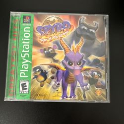 Spyro: Year of the Dragon For PS1 (Greatest Hits)