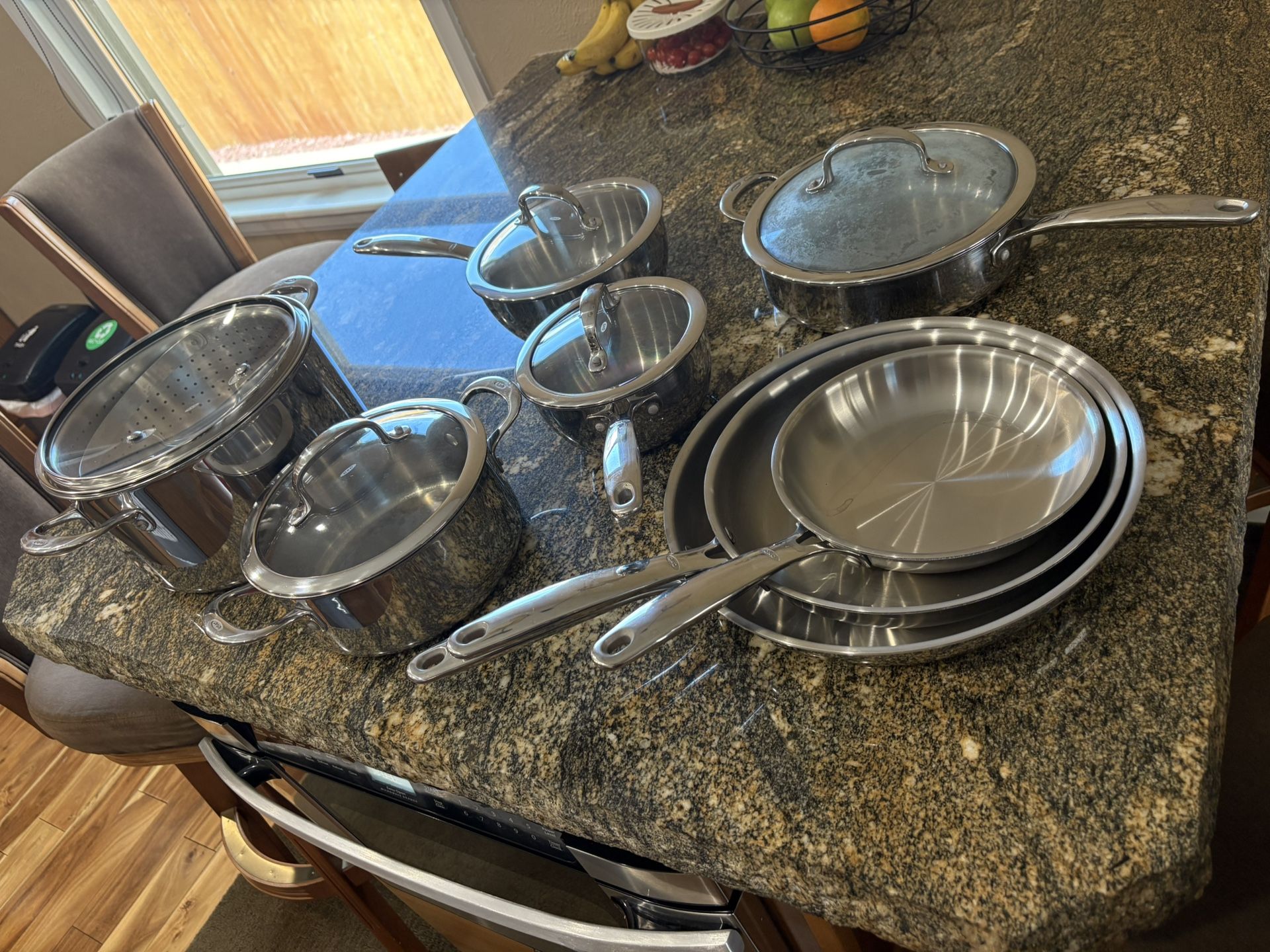 Stainless Steel Pots Pans With Lids