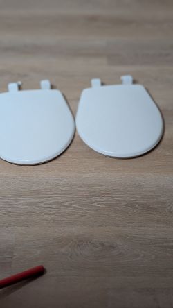 Two Toilet Seats