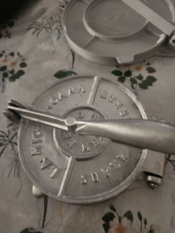 Tortilla press used 1 time  in excellent condition  $10 each