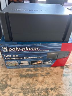 Poly Planer Ms-55 Subwoofer