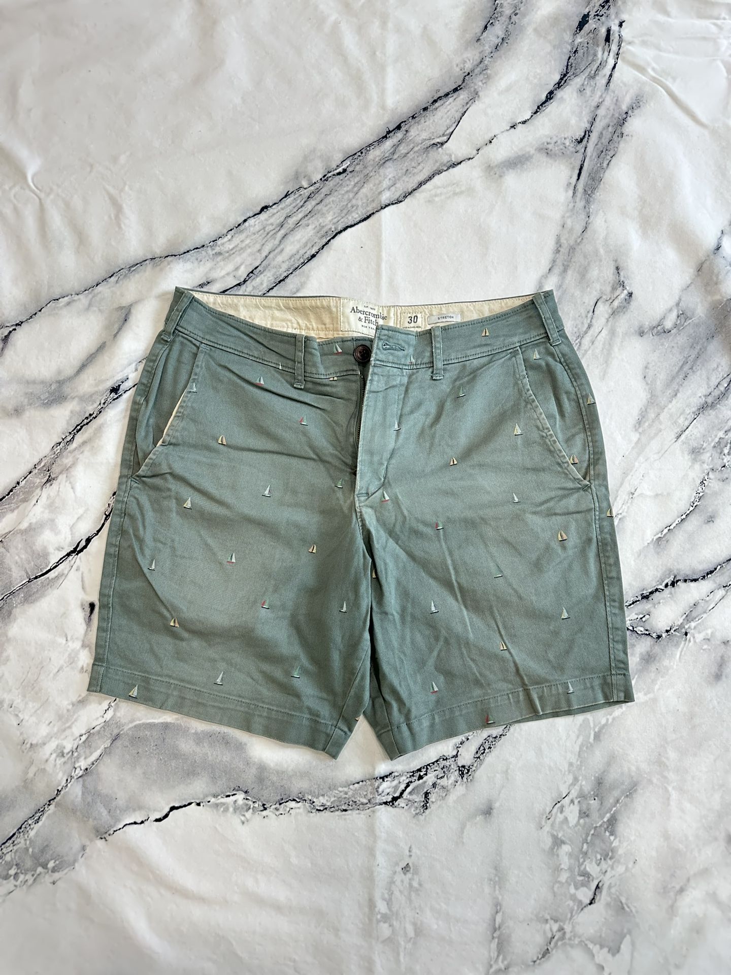 Abercrombie & Fitch men’s Chino Shorts stretch Size 30