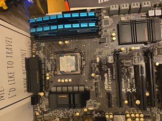 Old PC parts. MOBO DEAD