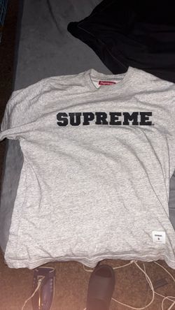 Supreme Grey Hoodie Size Small