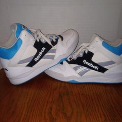 Reebok  11 1/2 Royal Blue/White/Black Fv3177 Worn (2)Times Still Like New $75 Firm  Look Below 👇