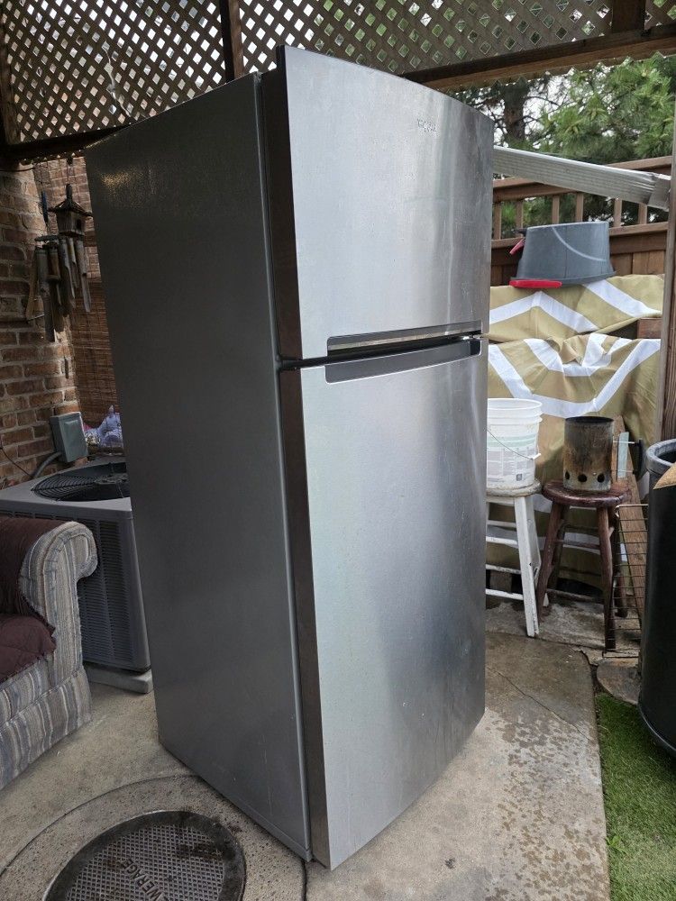 Stainless Steel Whirlpool Refrigerator