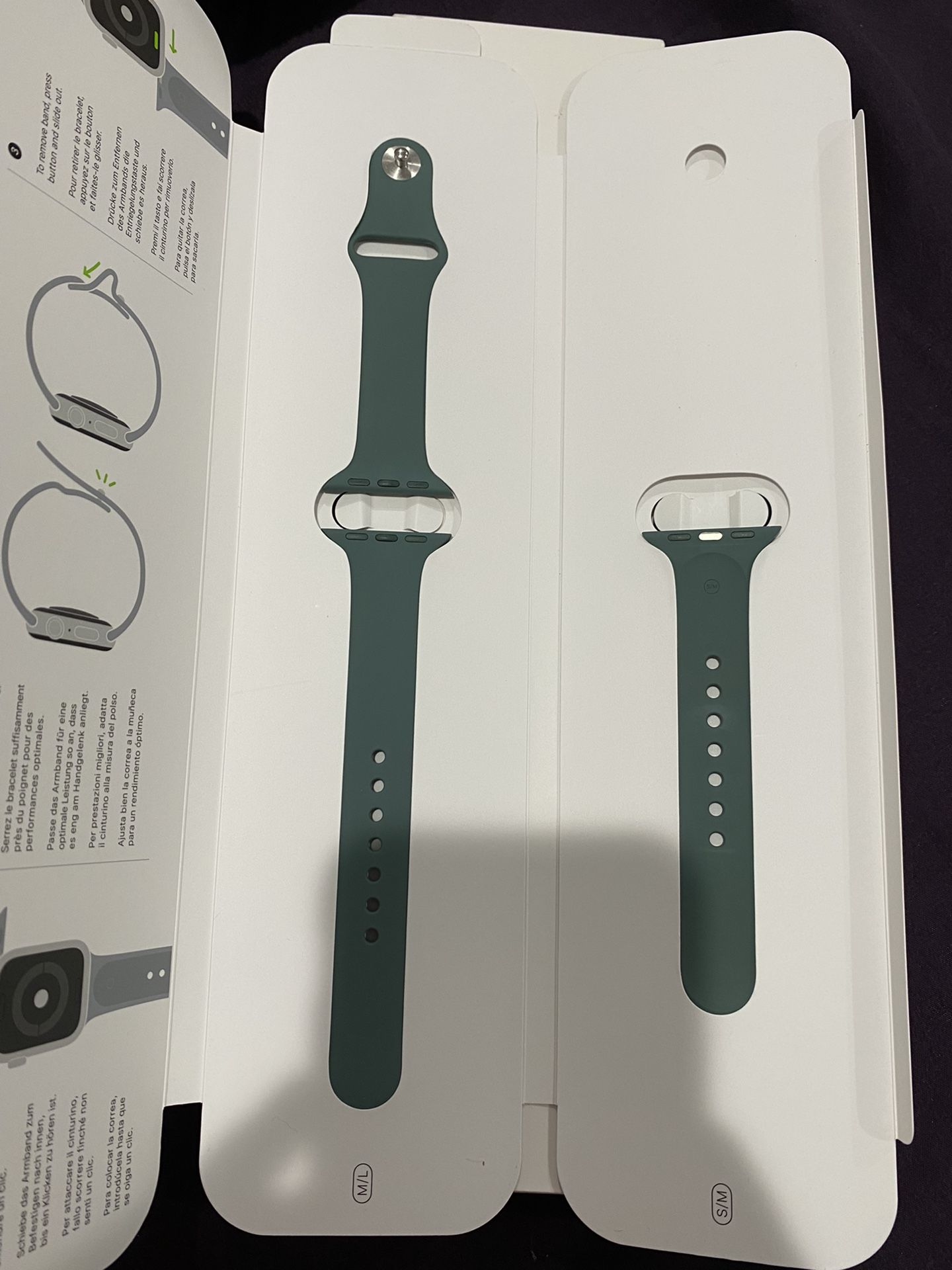 40mm band on 44mm apple watch
