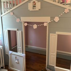Pottery Barn Kids Playhouse Loft Bed