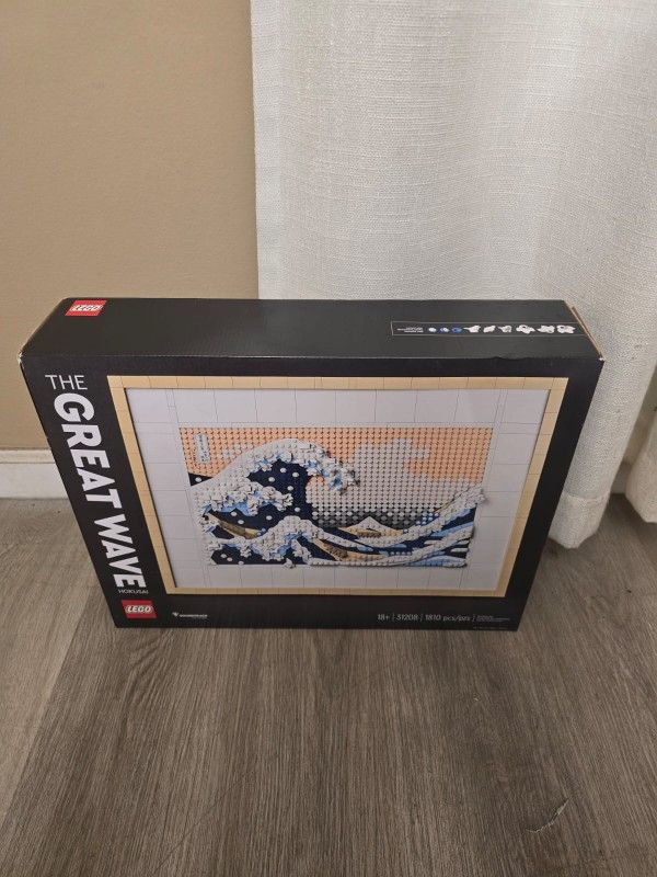 The Great Wave Lego set New