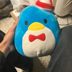 Squishmallows Tuxedo Sam plush toy