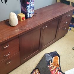 Free Dresser Credenza Real Wood!