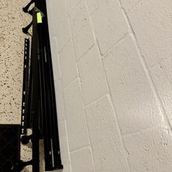 Queen Size Black Metal Bed Frame - FREE!